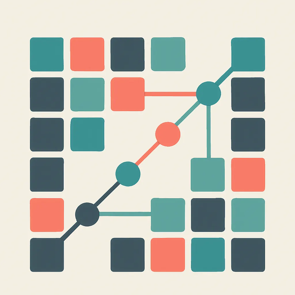 Comparison grid illustration
